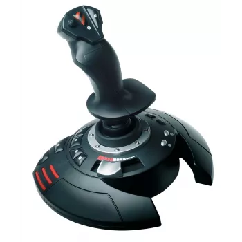 Thrustmaster T.Flight Stick X zwart, rood, zilver USB joystick analoog pc, PlayStation 3