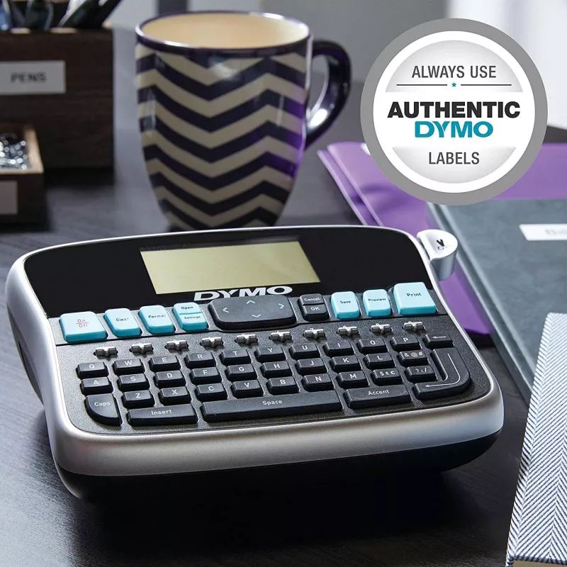 DYMO LabelManager desktop-labelprinter | 360D oplaadbare handlabelprinter eenvoudig te bedienen one-touch-smarttoetsen QWERTZ-toetsenbord groot display | voor organisatie thuis en op kantoor
