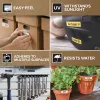DYMO Authentic D1 Durable Labels | zwarte print op rode band | 12 mm x 3 m | labelband voor LabelManager-labelprinters