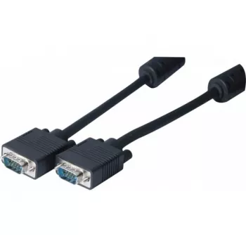 Hypertec 119690-HY VGA-kabel 1 m VGA (D-Sub) zwart