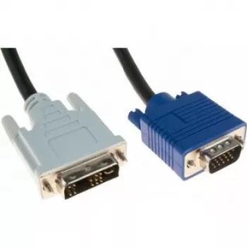 Hypertec 127701-HY videokabel-adapter 2 m VGA (D-Sub) DVI zwart