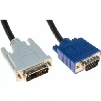 Hypertec 127711-HY VGA-kabel 3 m DVI-A VGA (D-Sub) zwart, blauw, wit