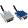 Hypertec 127711-HY VGA-kabel 3 m DVI-A VGA (D-Sub) zwart, blauw, wit