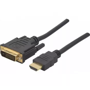 Hypertec 127871-HY videokabel-adapter 1 m HDMI Type-A (standaard) DVI-D zwart