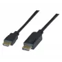 Hypertec 128164-HY videokabel-adapter 3 m DisplayPort HDMI zwart