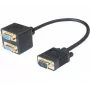 Hypertec 137036-HY VGA-kabel 0,3 m VGA (D-Sub) 2 x VGA (D-Sub) zwart