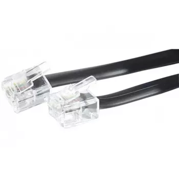 Telefoonkabel Hypertec 288100-HY 2 m zwart RJ-11