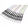 Hypertec 392256-HY InfiniBand/glasvezelkabel 2 m 12x ST pigtail veelkleurig