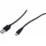 Hypertec 532417-HY USB-kabel USB 2.0 3 m USB A Mini-USB B zwart