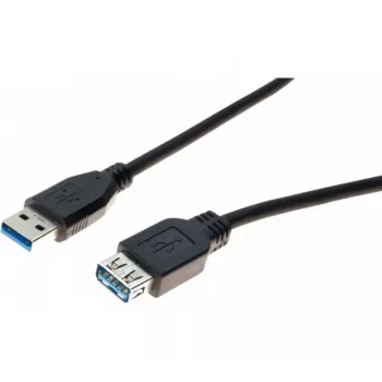 Hypertec 532472-HY USB-kabel USB 3.2 Gen 1 (3.1 Gen 1) 5 m USB A zwart