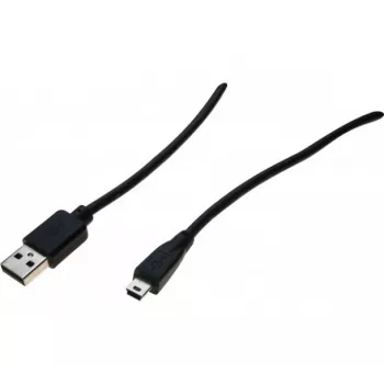 Hypertec 532517-HY USB-kabel USB 2.0 2 m USB A Mini-USB B zwart