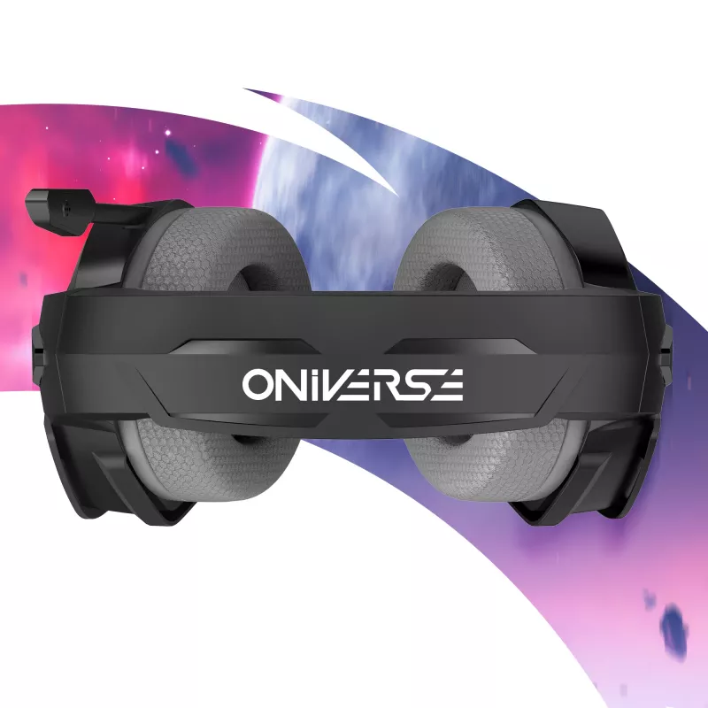 Oniverse gamingheadset Nebula - Infinite zwart (multiplatform)