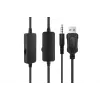 Oniverse gamingheadset Nebula - Diva Pink (multiplatform), bedraad, gaming, 20 - 20000 Hz, 356 g, headset, cyaan, roze