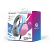 Oniverse gamingheadset Nebula - Diva Pink (multiplatform), bedraad, gaming, 20 - 20000 Hz, 356 g, headset, cyaan, roze
