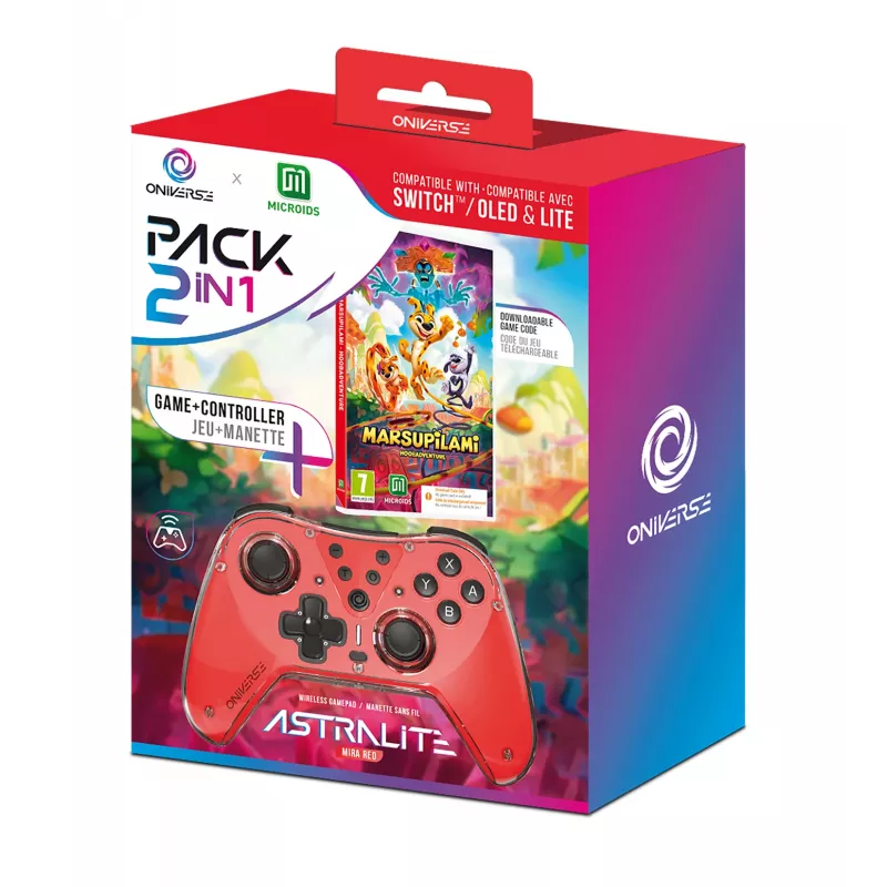 Oniverse bundel Code in Box Marsupilami + controller (Switch - PC - mobiel)