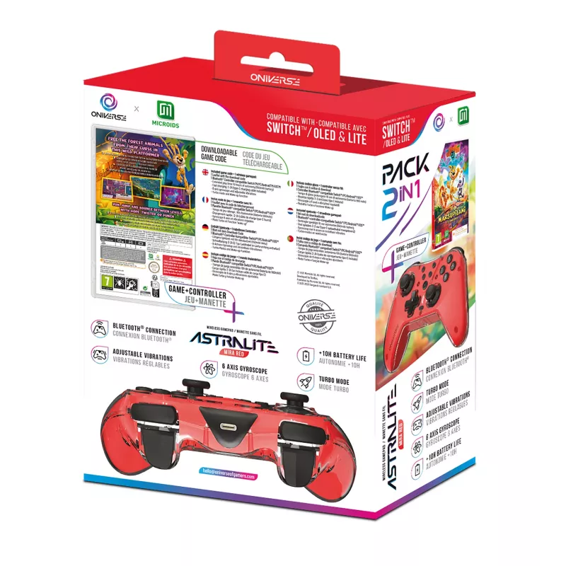 Oniverse bundel Code in Box Marsupilami + controller (Switch - PC - mobiel)