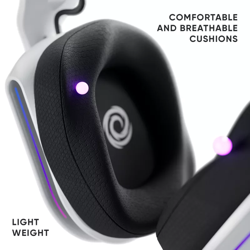 Oniverse Draadloze gaming-headset Polaris - Celestial White (multiplatform)