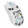 Oniverse - Bedrade gaming-muis Kryo - Luxion White (pc), dubbelhandig, optisch, USB Type-A, 13800 DPI, wit