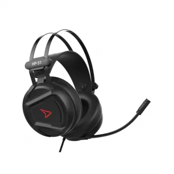 Steelplay bedrade 3D-headset - Hp51 - zwart (multi), bedraad, gaming, 20 - 20000 Hz, 329 g, headset, zwart, rood