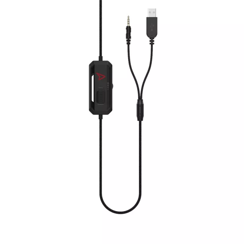 Steelplay HP47 headset bedraad hoofdband gaming zwart, geel