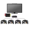 Steelplay Gamecube®-controlleradapter (Switch), Nintendo Switch, adapter, zwart, USB, bedraad, 1 stk.