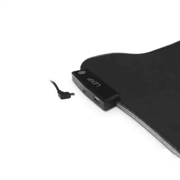 Lexip B10 - XL flexibele muismat met microgetextureerd zacht oppervlak en RGB-verlichting - 800 x 400 x 4 mm
