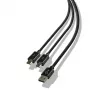 Steelplay Dual Play & Charge-kabel voor controller - zwart (PS4)