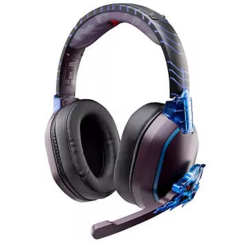 Lexip Madara “Destruction” Naruto Shippuden headset - Bluetooth, met afneembare microfoon - draadloos op PC, Nintendo Switch, Android, iOS en tablet - bedraad op PS4, PS5 en Xbox