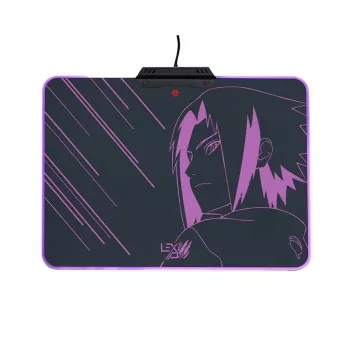 Lexip Sasuke “Revenge” Naruto Shippuden muismat - met stijf microgetextureerd oppervlak en RGB-verlichting