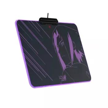 Lexip Sasuke “Revenge” Naruto Shippuden muismat - met stijf microgetextureerd oppervlak en RGB-verlichting