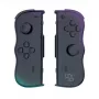 Lexip Adventure Twinpads zwart (Switch), gamepad, Nintendo Switch, Nintendo Switch OLED, capture-knop, D-pad, home-knop, analoog/digitaal, draadloos, Bluetooth