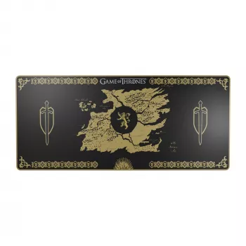 Lexip HBO Game of Thrones - Lannister Edition gamingmuismat zwart, geel