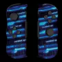 Lexip X CRUNCHYROLL - LEVEL UP WL TWIN PADS, gamepad, Nintendo Switch 2, D-pad, richtingtoetsen, analoog/digitaal, draadloos, zwart, blauw