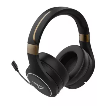 Lexip Metaltech headset – draadloos met lage latentie, 32 uur accuduur – Radiance Gold