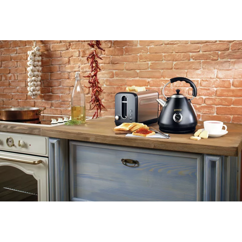 Gorenje T1100CLBK 6 2 sneden 1100 W zwart