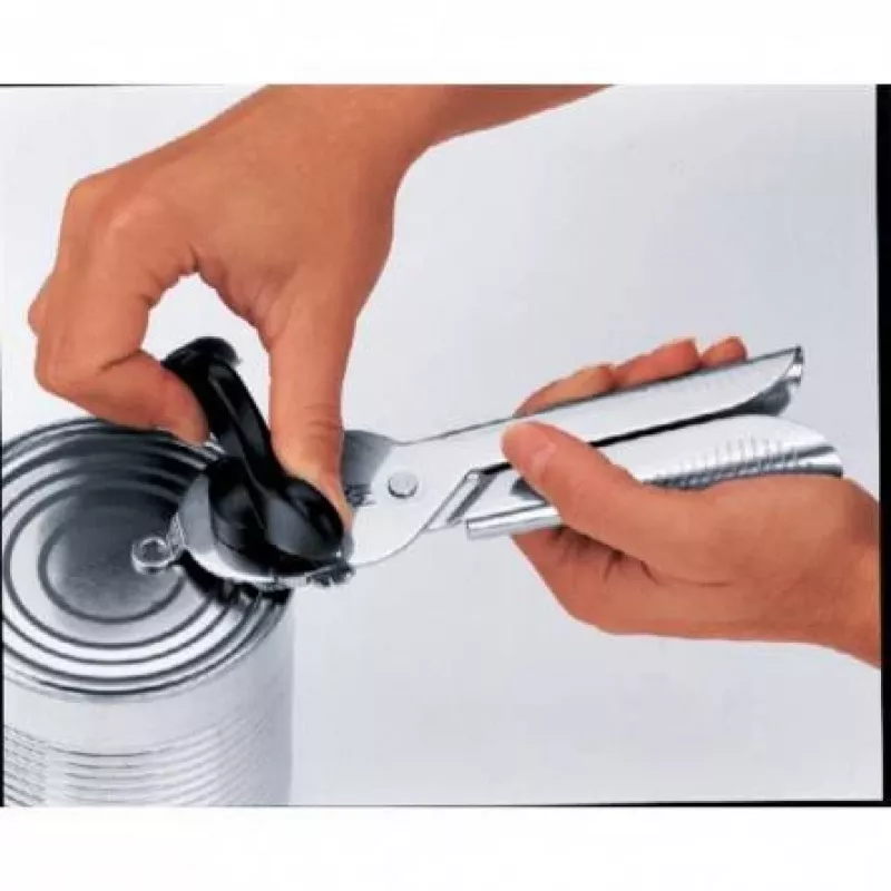 WMF Tin Up mechanische blikopener zwart, roestvrij staal