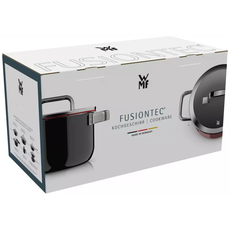 WMF Fusiontec Mineral Pro pannenset, 4-delig, zwart (3201114028)