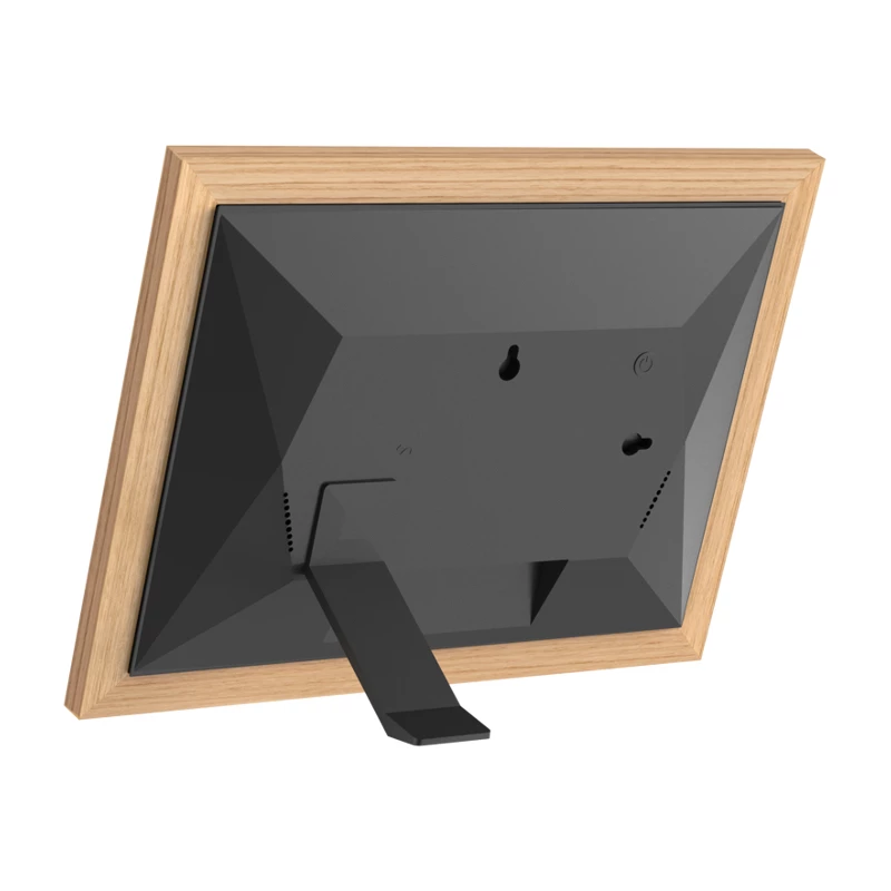 Braun DigiFrame 10B digitale fotolijst zwart, hout 25,6 cm (10,1 inch) touchscreen Wi-Fi