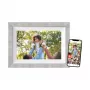 Braun DigiFrame 10W digitale fotolijst grijs, wit 25,6 cm (10,1 inch) touchscreen Wi-Fi