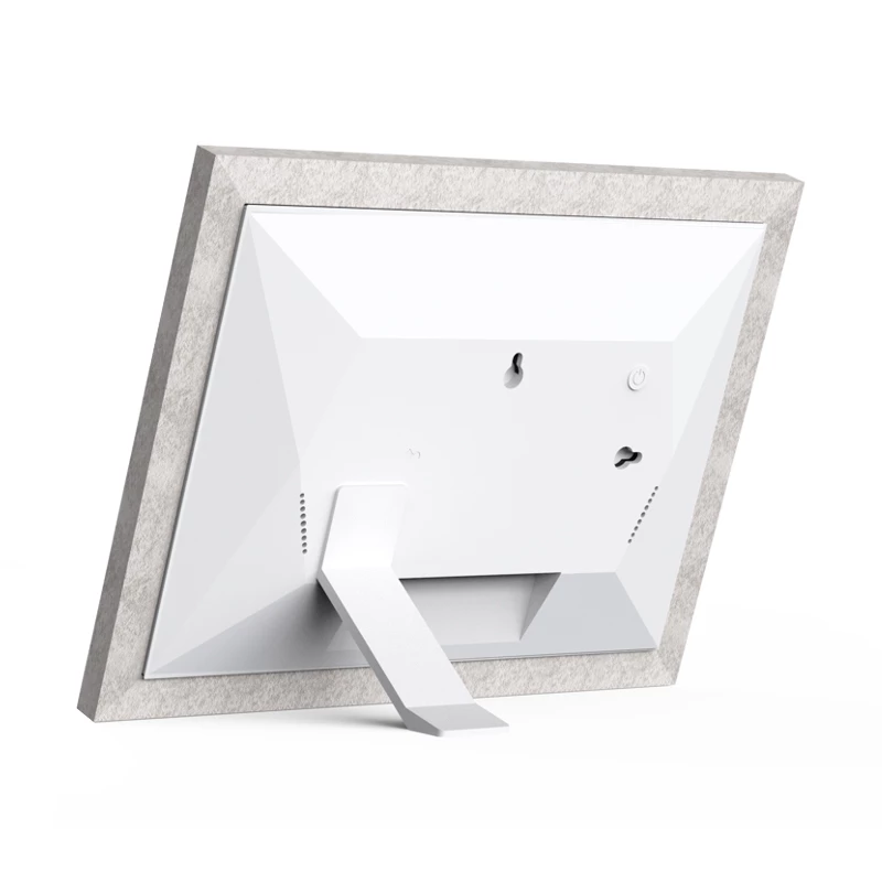 Braun DigiFrame 10W digitale fotolijst grijs, wit 25,6 cm (10,1 inch) touchscreen Wi-Fi