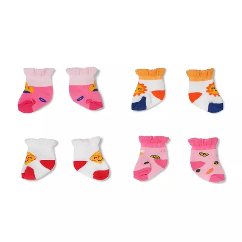 BABY born sokken 2-pack assorti 43cm poppensokken