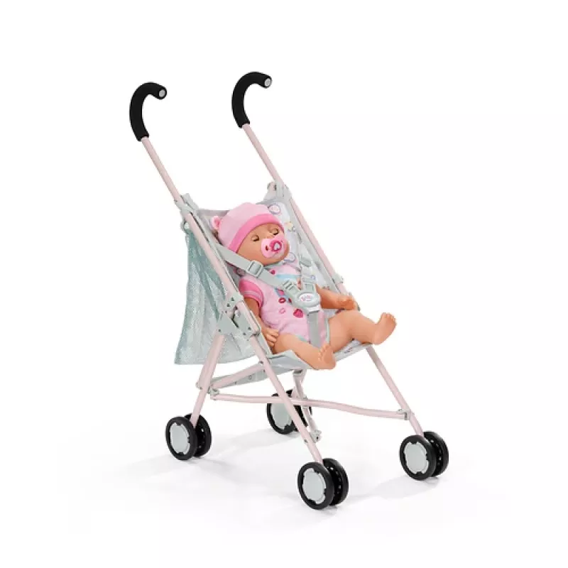 BABY born kinderwagen met tas Jungle poppenwagen