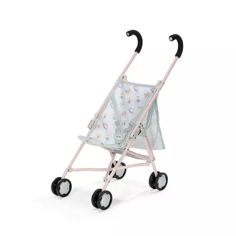 BABY born kinderwagen met tas Jungle poppenwagen