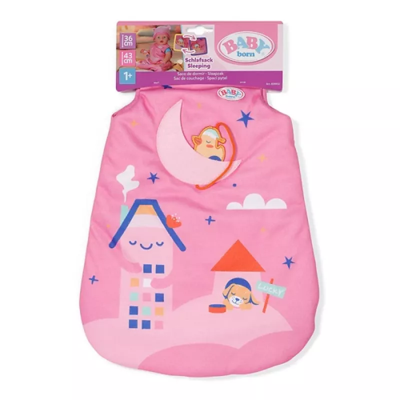 BABY born slaapzak Moon poppenslaapzak