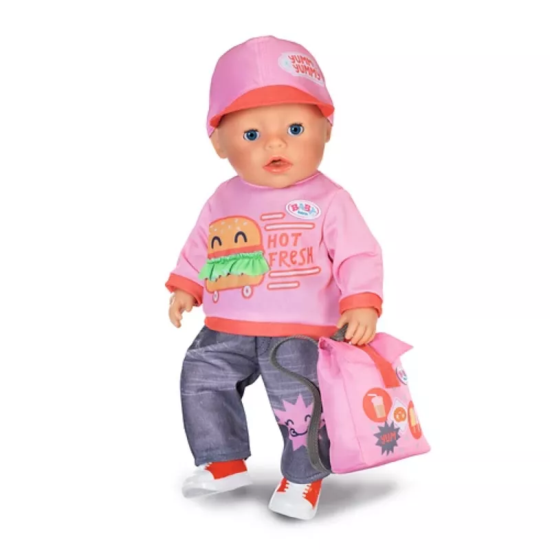 BABY born Snack Shop outfit 43cm poppenkledingset