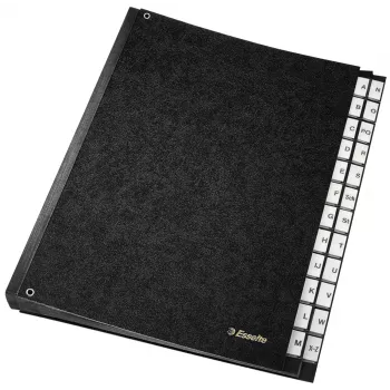 Esselte 4515 scheidingsboek zwart