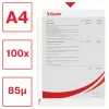 Esselte insteekhoes A4 75my helder 100 st