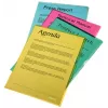 Esselte ordner 105my A4 100-doos, A4, polypropyleen (PP), blauw, staand, 220 mm, 1 mm