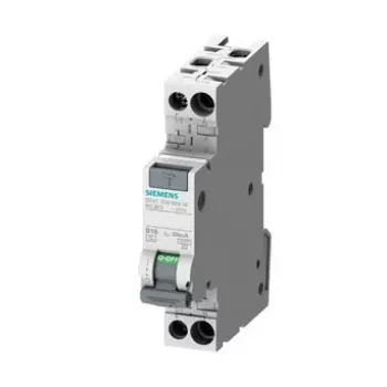Siemens 5SV1316-7KK16 installatieautomaat aardlekschakelaar (RCBO) type A 1P+N