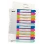 Esselte 1244-00-00 numeriek tabregister polypropyleen (PP) meerkleurig